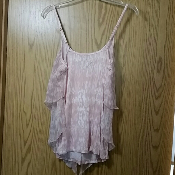 Light Pink Ruffle Top - Picture 2 of 3