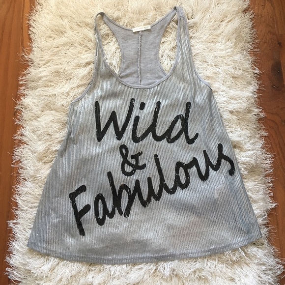 Wild & Fabulous Sequin Tank