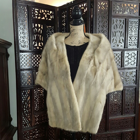 Fur wrap throw