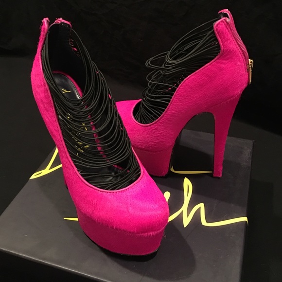 London Trash Ceres Platform Heels - Picture 3 of 3