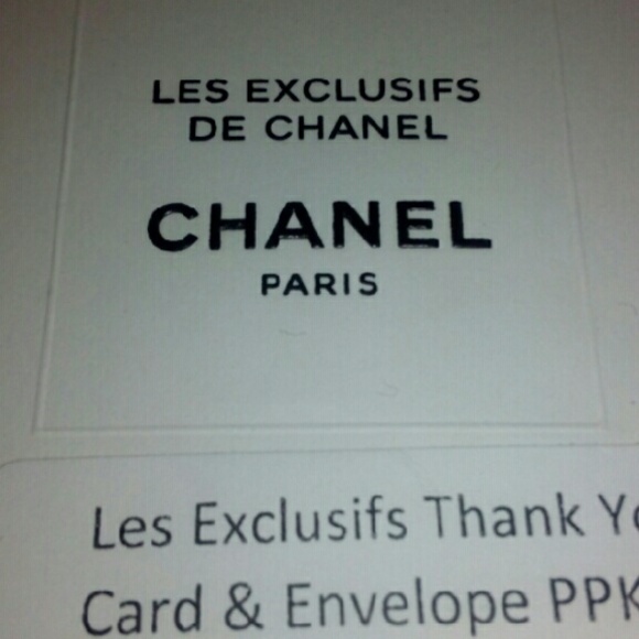 💋💕 Authentic CHANEL Blank Cards - Picture 3 of 4