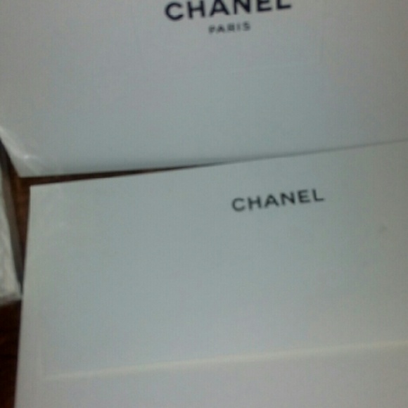 💋💕 Authentic CHANEL Blank Cards - Picture 4 of 4