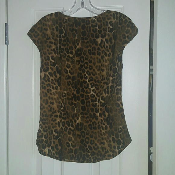 Express Leopard Blouse - Picture 3 of 4