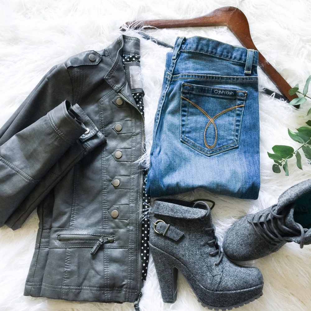 ck calvin klein flare jeans