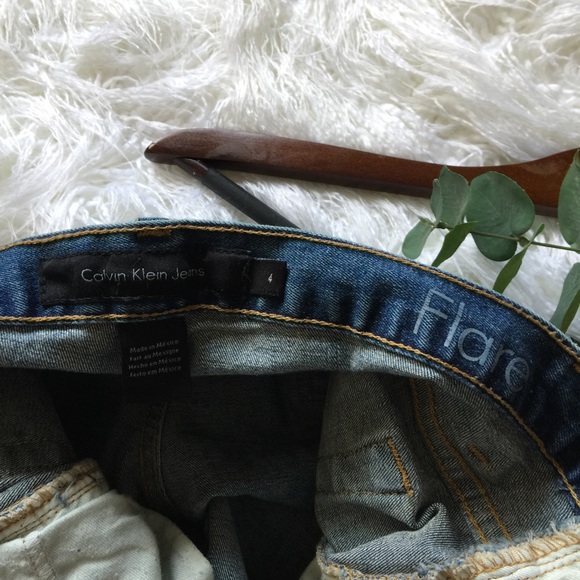 ck calvin klein flare jeans - Picture 3 of 4