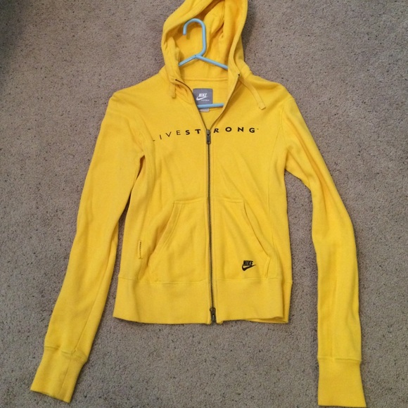 Small Nike Livestrong Hooded Jacket