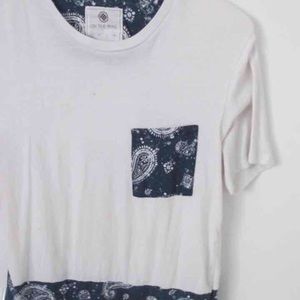 PacSun On The Byas Paisley Print Pocket Tee