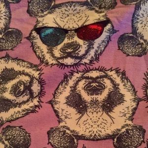 LuLaRoe 3D Glasses Panda Leggings OS