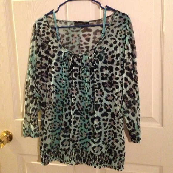 Leopard Blouse