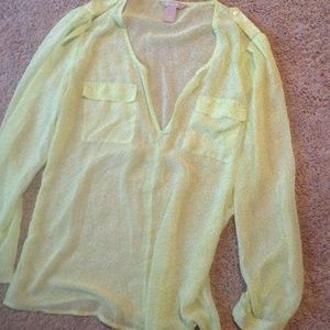 Cheetah print dress shirt