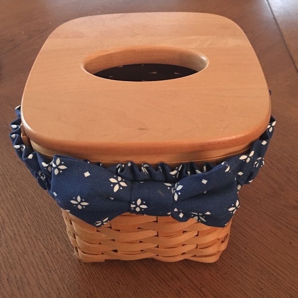 Longaberger Tissue Basket