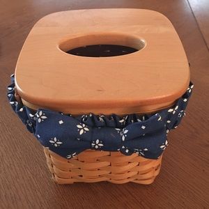 Longaberger Tissue Basket