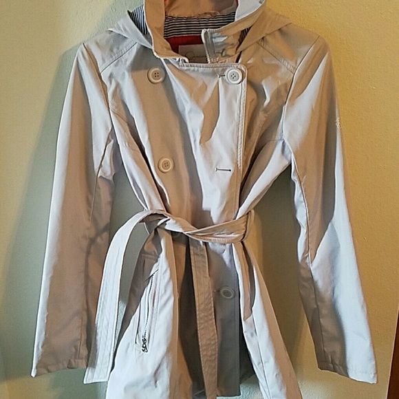 Jessica Simpson Hooded Trench Coat - Picture 1 of 4