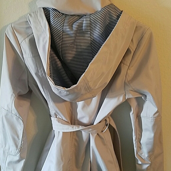 Jessica Simpson Hooded Trench Coat - Picture 2 of 4