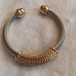Two tone bangle.