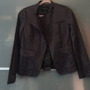 Banana Republic Grey moto-style jacket