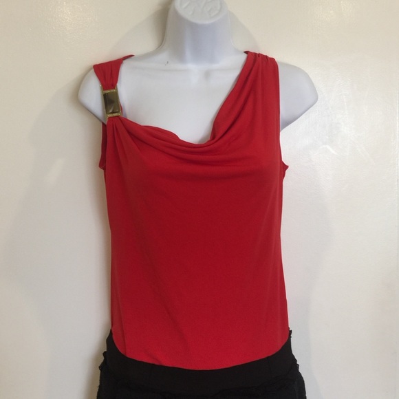 Calvin Klein red top