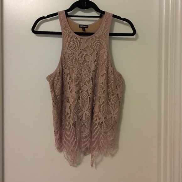Blush pink tank top