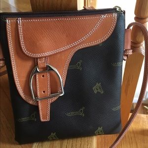Leather crossbody
