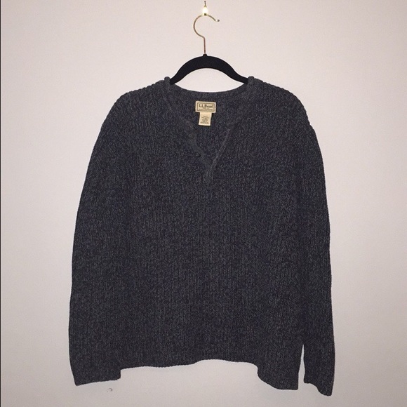 Vintage LL bean cropped sweater