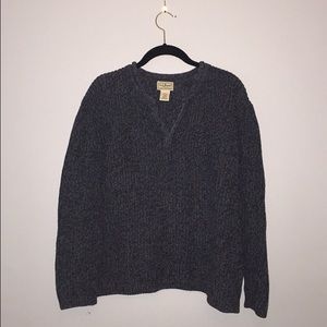 Vintage LL bean cropped sweater
