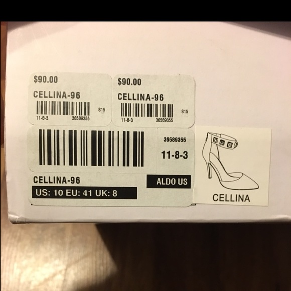 (Size 10) ALDO Cellina heels - Picture 4 of 4