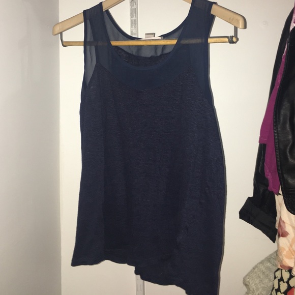 Two Forever 21 tanks with chiffon size S - Picture 3 of 4