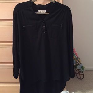 Dress up black shirt