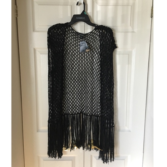 Crochet Fringe Vest