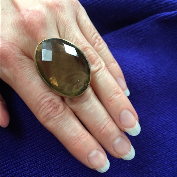 Smoky Quartz Ring - Picture 2 of 4