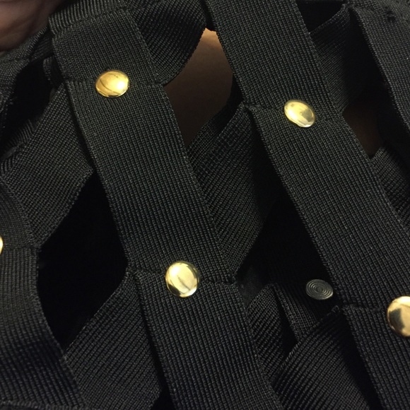 Black Cut Out Hera Collection Dress - Picture 4 of 4