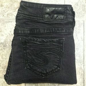 Silver "Suki" Skinny Jeans