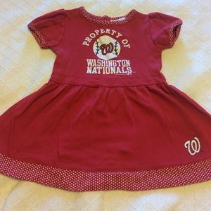 Washington Nationals Dress size 3T