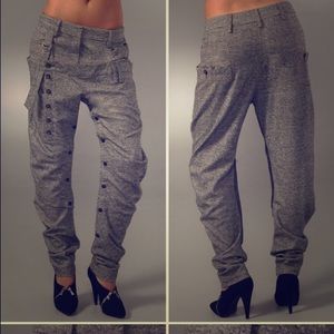 NWT!! L.A.M.B Tweed Harem Pants