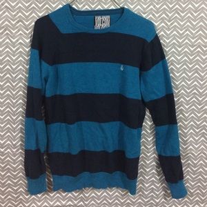 Blue Stripes Volcom Sweater