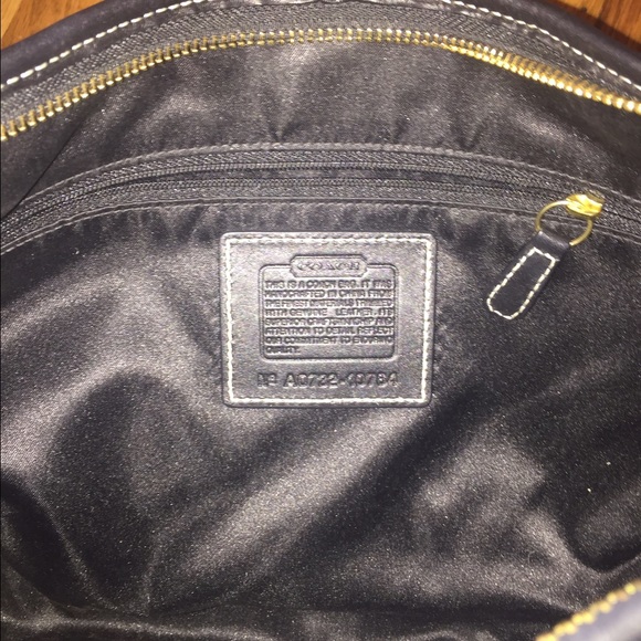Coach Black Classic C bag - Picture 3 of 3