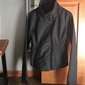 Gray Waterproof soft shell Bench Jacket