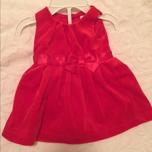 Carters newborn red Christmas dress