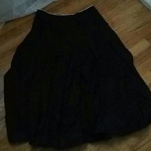 Larry Levine black skirt