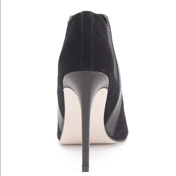 Shoemint Siede Peep-Toe High Heel Bootie - Picture 3 of 3