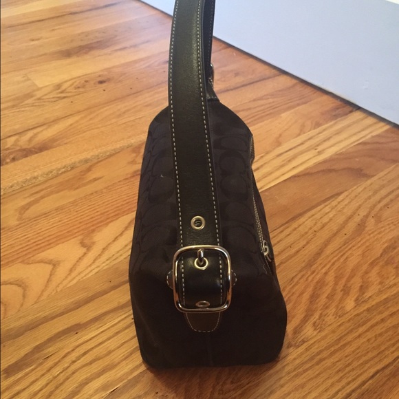 Coach black classic c small purse - Picture 2 of 4