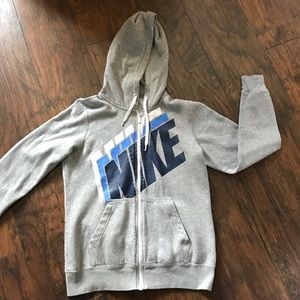 Nike Zip Hoodie Grey