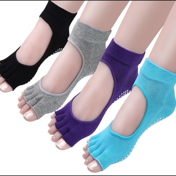@jfroiland 3 prs Women's Indoor Yoga Toeless Socks