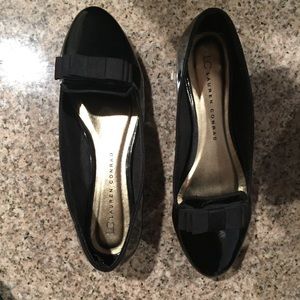 Lauren Conrad black patten shoes
