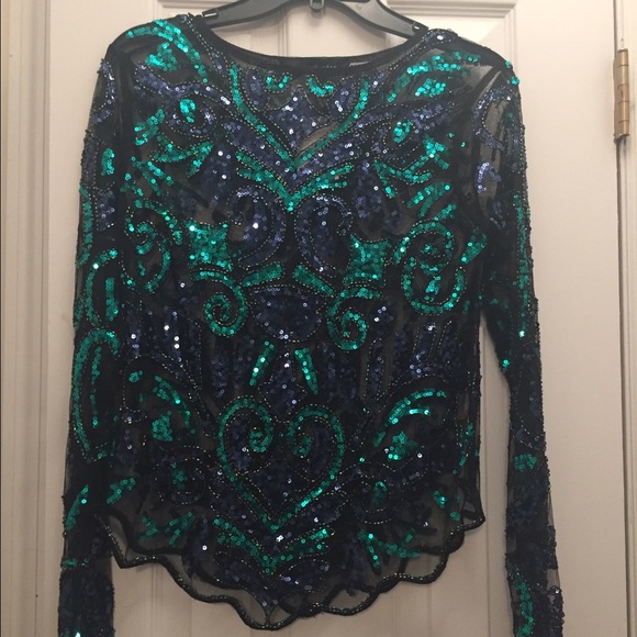 Sequin Blouse - image 1