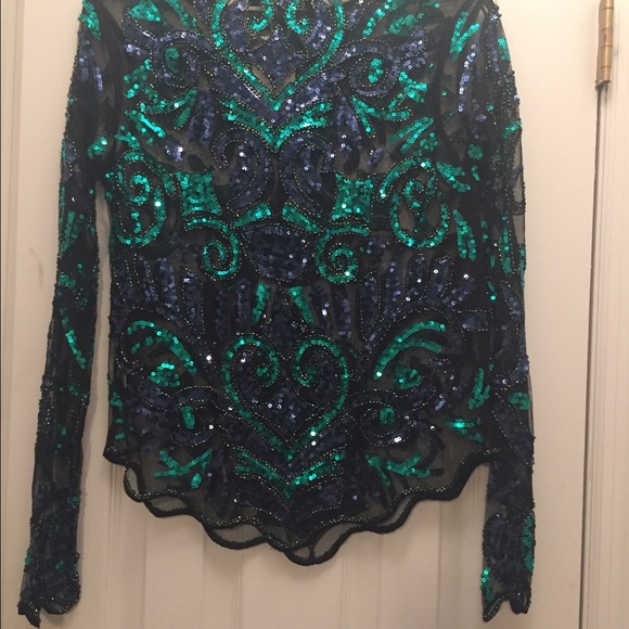 Sequin Blouse - image 2