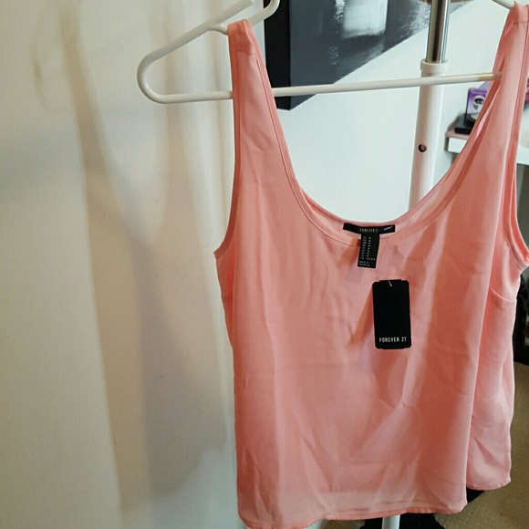 Chiffon feel Tank Top