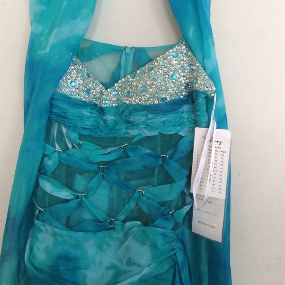 Blue diamond dress (never used)