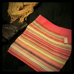 Vintage-Looking Knit Skirt