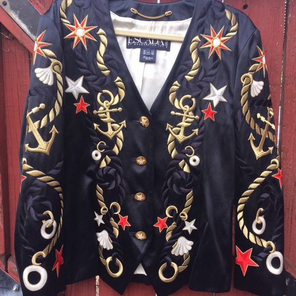 ⚓️ RARE ESCADA NAUTICAL BLAZED ⚓️